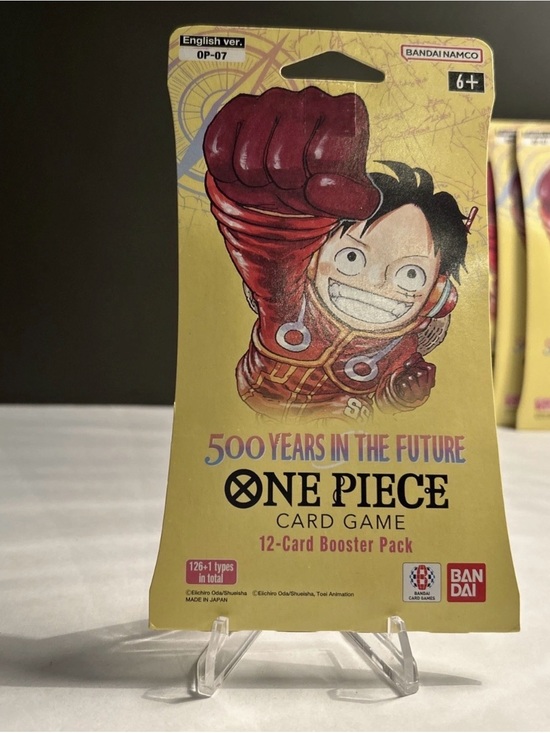 Onepiece Other - One Piece OP-07 500 Years In The Future  Sleeved Blister Booster Pack - Sealed